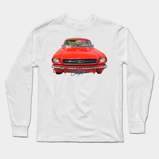 1966 Ford Mustang GT Coupe Long Sleeve T-Shirt